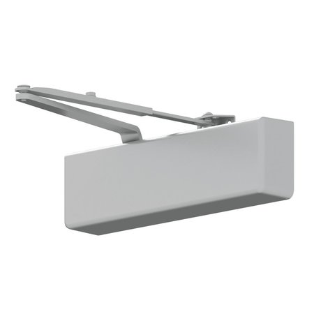 FALCON Grade 1 Heavy Duty Surface Door Closer, Spring-n-Stop Arm, Push Side Parallel Arm Mount, Size 1 to 6 SC71A SS AL